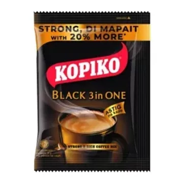 3 in 1 Fekete Kávé - Kopiko - 30 g