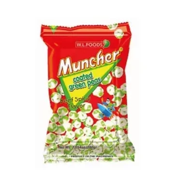 Csípős-Marhás Zöldborsó Snack - W.L. Foods - 70 g