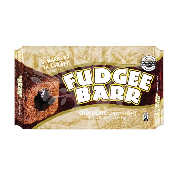 Fudgee Barr Chocolate 10x41 g - Jack 'n Jill - 410 g