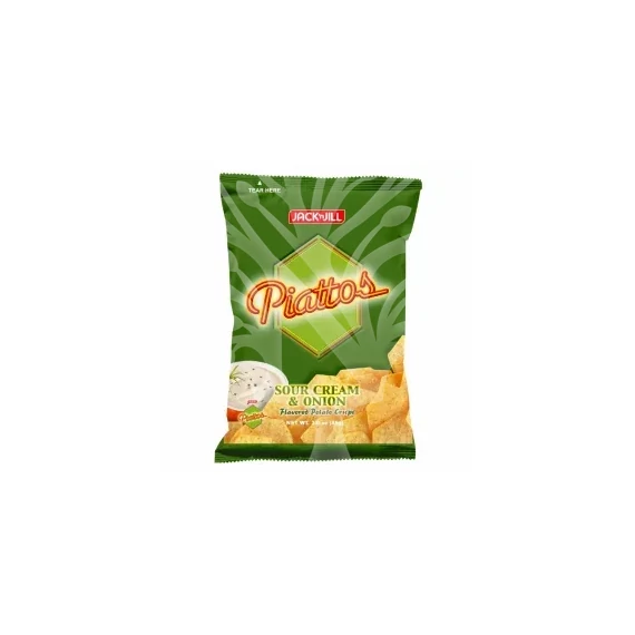 Hagymás-Tejfölös Piattos - Jack 'n Jill - 85 g