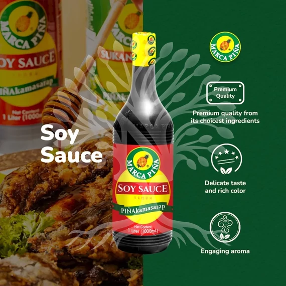 Szójaszósz - Marca Piña - 1 L